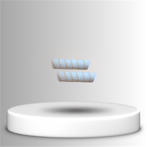 10 cm Parmak Saten Yedek 2 li Set